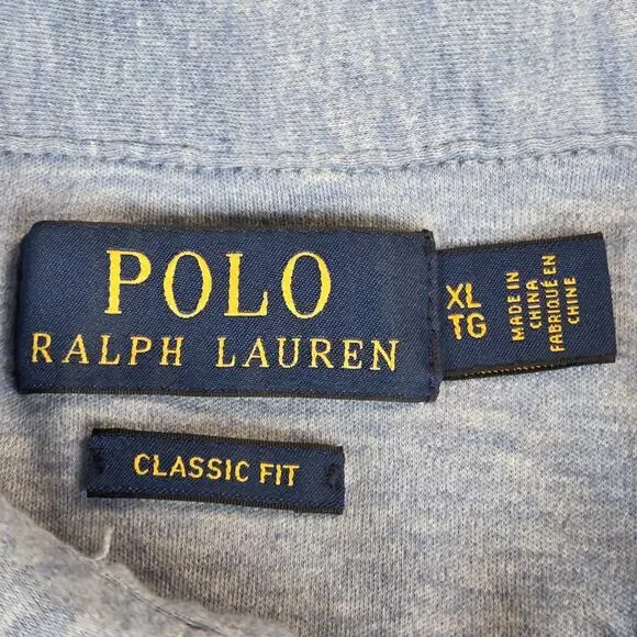 Polo Ralph Lauren Performance Classic Fit Shirt Mens XL Blue Cotton Long Sleeve - Picture 5 of 7